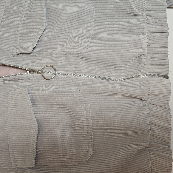 Haute Monde Soft Pink and Gray Jacket - Picture 5 of 7